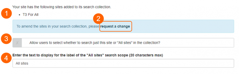 Shared Search enabled Shared Search enabled